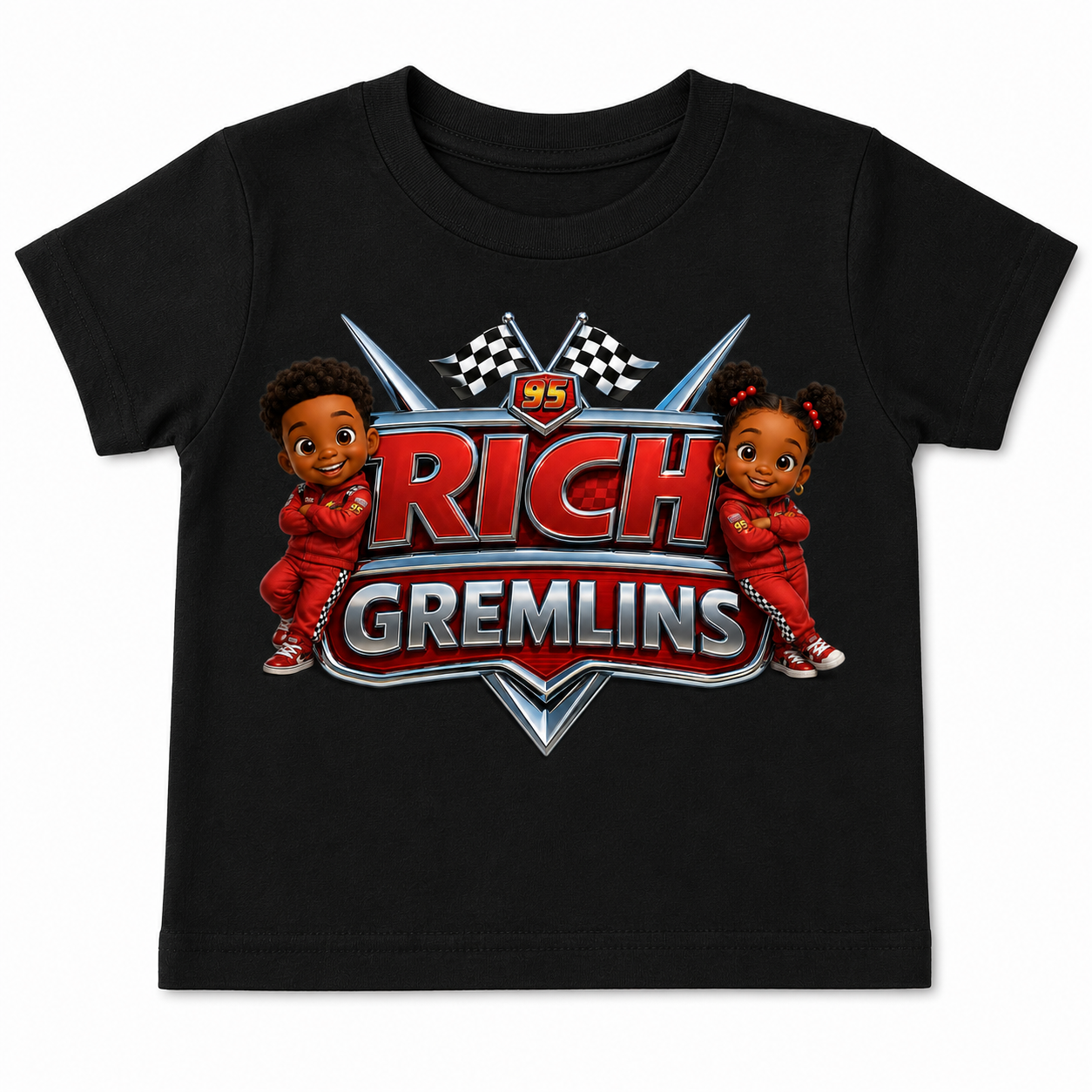 Rich Racers Shirt in Black