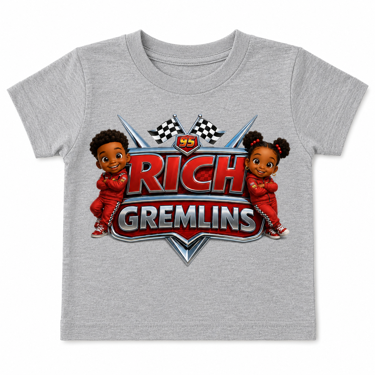 Rich Racers Shirt in Gray