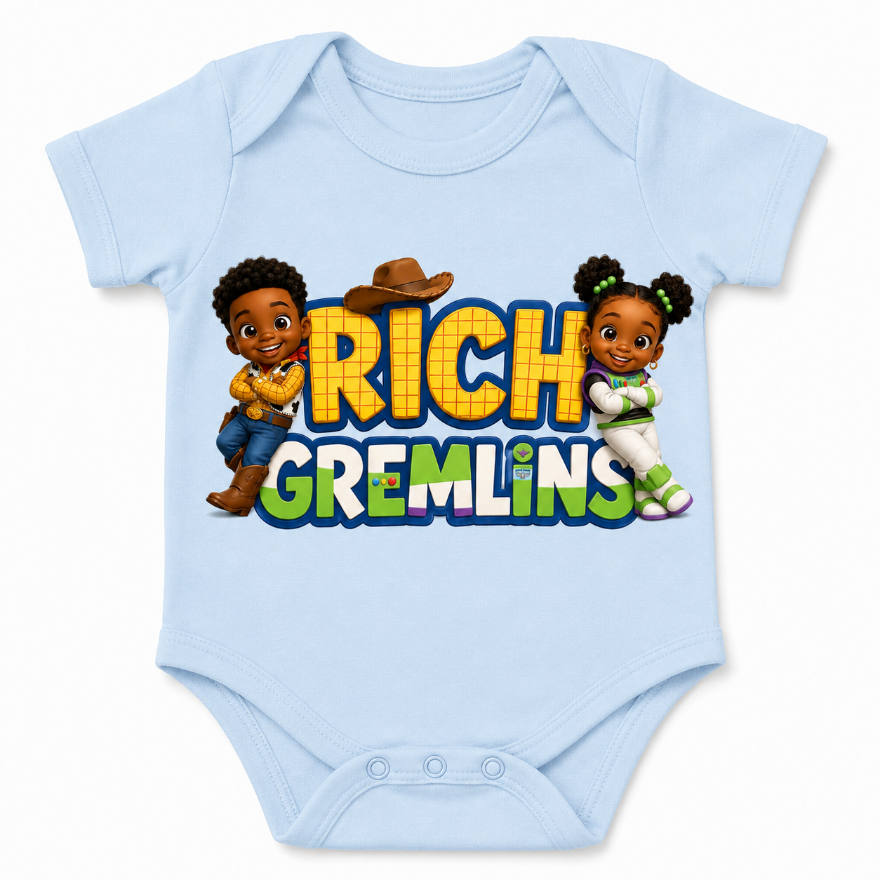 Rich Story Onesie