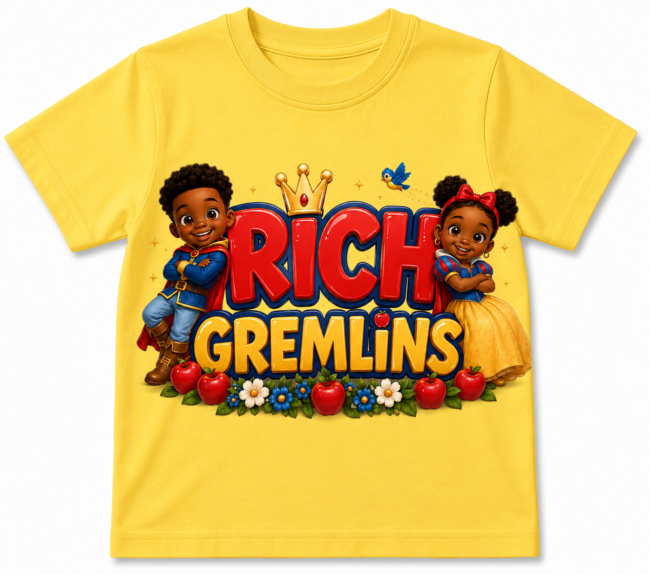 Rich Princess T-Shirt - Snowy