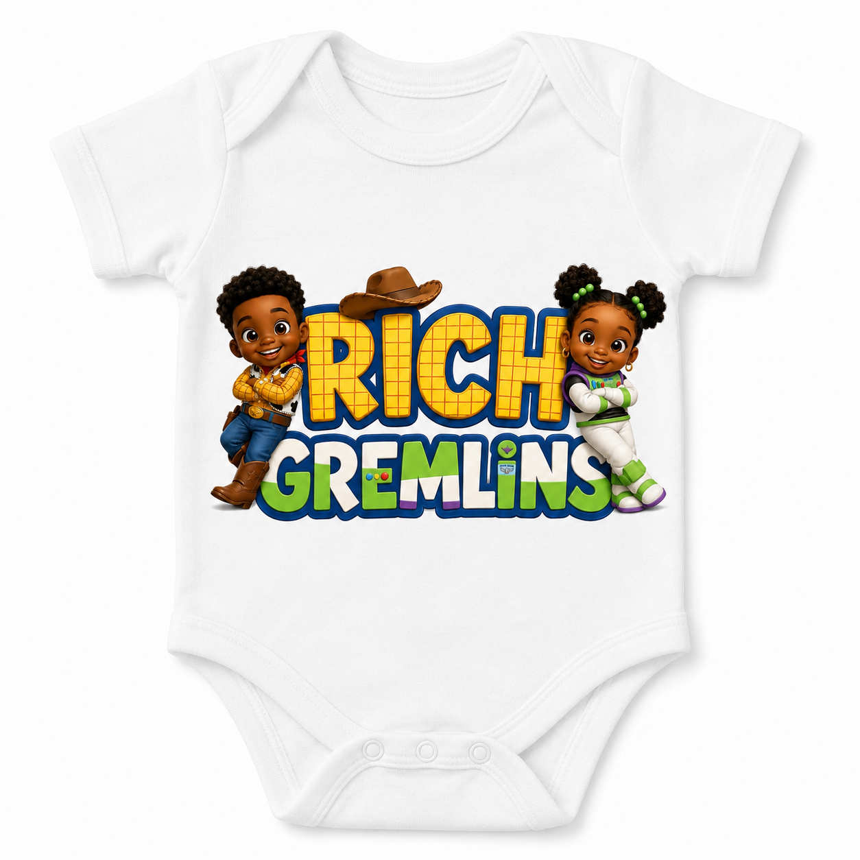 Rich Story Onesie