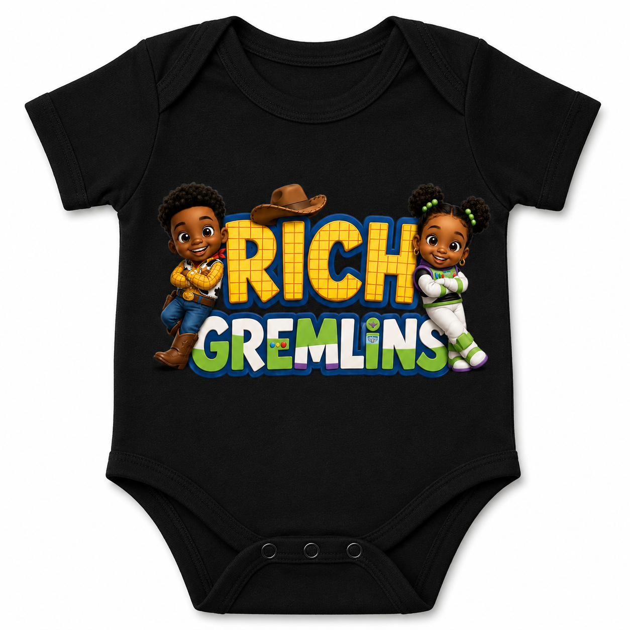 Rich Story Onesie