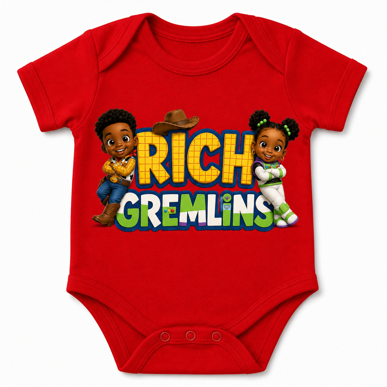 Rich Story Onesie