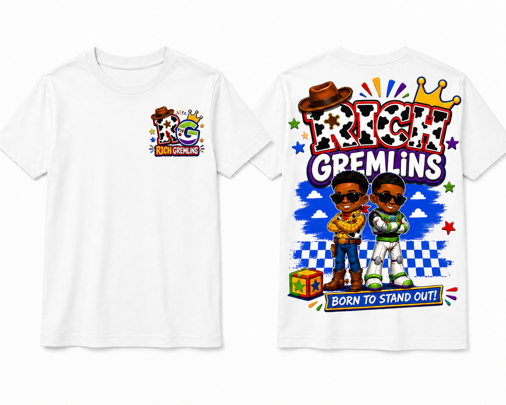 Rich Gremlins Logo T-Shirt - Rich Story