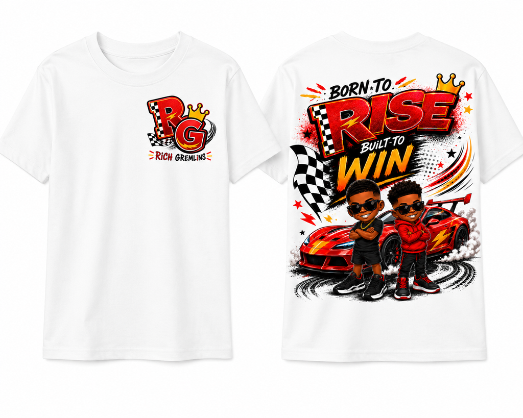 Rich Gremlins Logo T-Shirt -Rich Racers