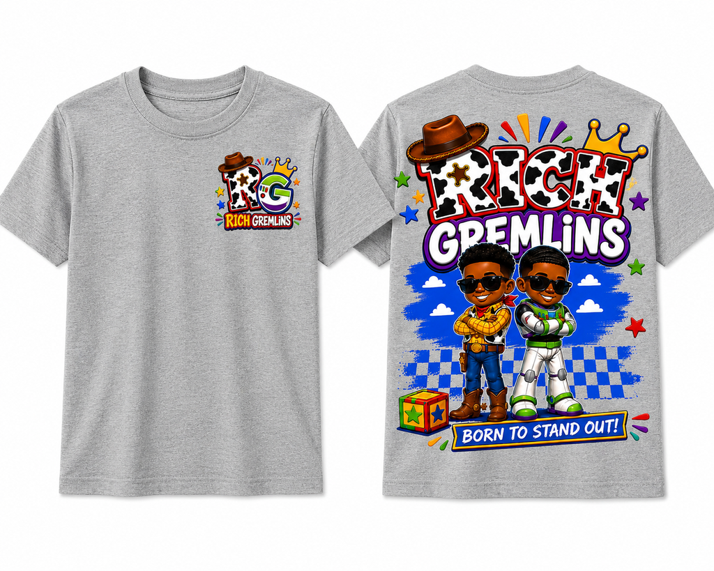 Rich Gremlins Logo T-Shirt - Rich Story